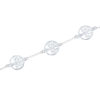 Pulsera tres arboles de la vida plata