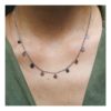 Collar de Plata corazones