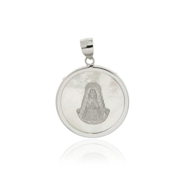Medalla de Plata nacar Virgen del Rocio