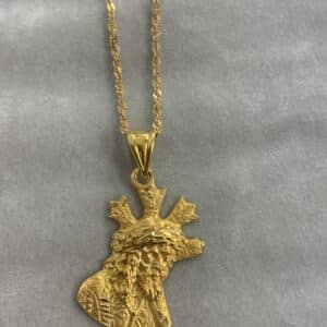 CADENA CABALLERO CON BUSTO GRAN PODER