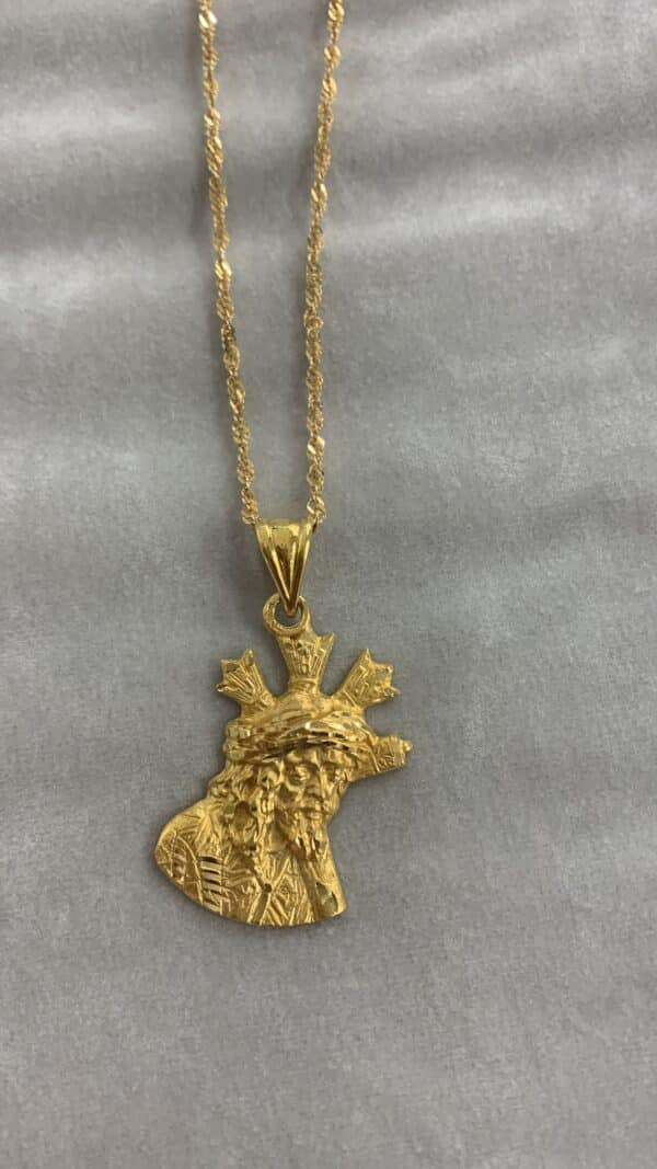 CADENA CABALLERO CON BUSTO GRAN PODER