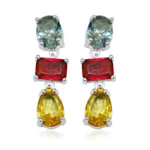 Pendientes Tricolor